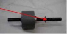 RP40235 URETHANE FEEDWHEEL Cast on Shaft
